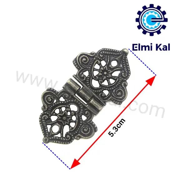 لولا آنتیک طرح دار فلزی زیتونی 4