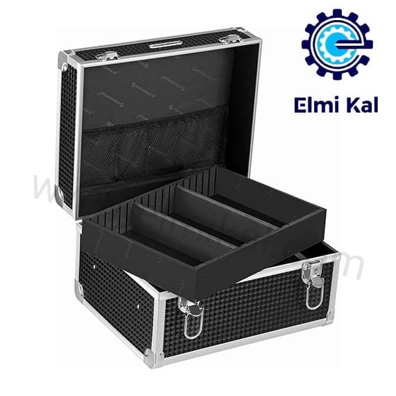 کیف آلومینیومی_ آرایشی و گریم_ مشکی03