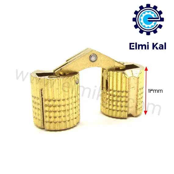 لولا مخفی توکار طلایی _ قطر 12 میلی‌متر _ 03