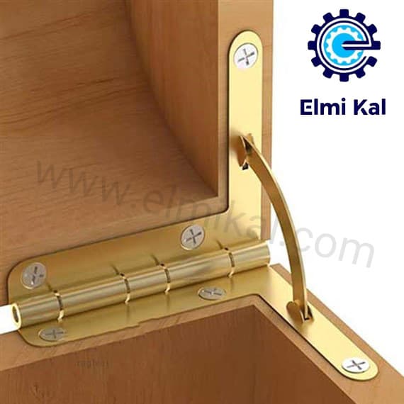 لولا آنتیک جک دار بزرگ طلایی ایرانی5