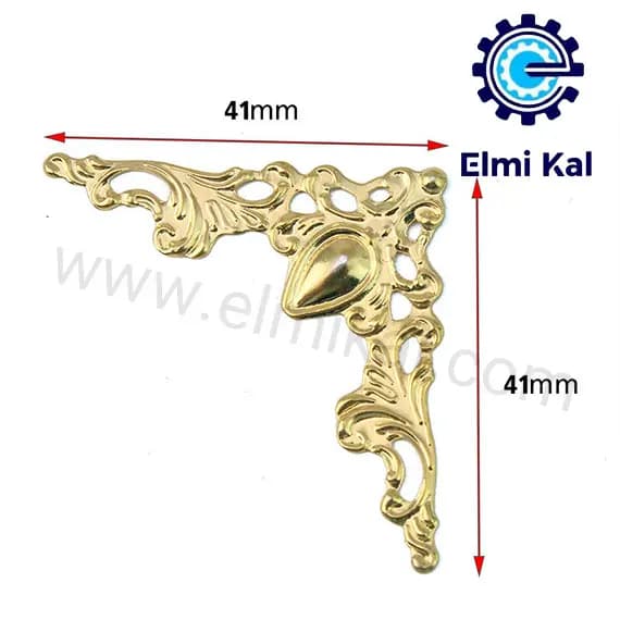 توری آنتیک_ تزیینی گوشه_ کوچک طلایی2