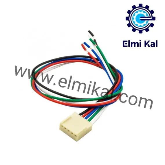 کانکتور مخابراتی 5 پین مادگی سیم دار