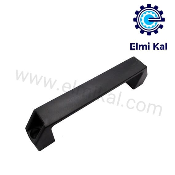 دستگیره پلاستیکی مشکی طول 14 سانتی‌متر