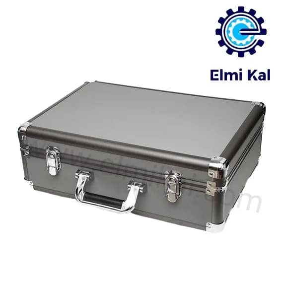 کیف آلومینیومی _ اداری _ نقرهای